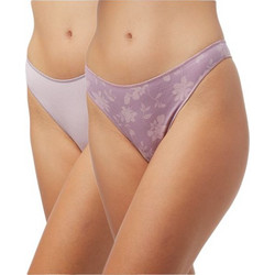 Minerva Γυναικεία String Λιλά 2Pack 90-81324-885