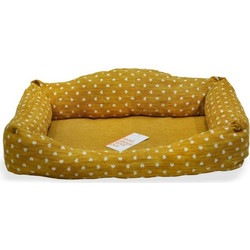 Madpet Classic Naira Καναπές Κρεβάτι Σκύλου Κίτρινος 60x43cm