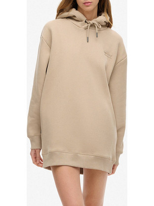 Superdry Mini Καθημερινό Μπλουζοφόρεμα Μπεζ W8011632A-2WE