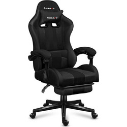 Huzaro Force 4.7 Καρέκλα Gaming Υφασμάτινη με Υποπόδιο Μαύρη
