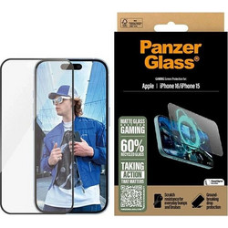 PanzerGlass Ultra-Wide Fit Gaming Tempered Glass (iPhone 16)