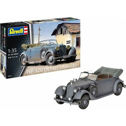 Revell Type 320 W142 Cabriolet Συναρμολογούμενο Πλαστικό Μοντέλο Αυτοκίνητου 1:35
