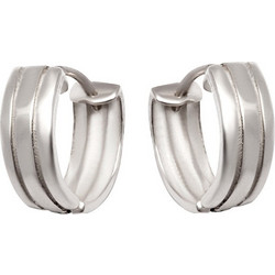 Silverline Σκουλαρίκια Κρίκοι από Ασήμι 925 0130010302