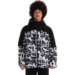 Emerson Ανδρικό Μπουφάν Χειμωνιάτικο Puffer Μαύρο Λευκό 242.EM10.16