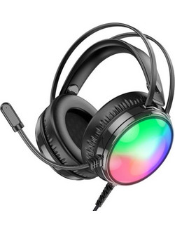 Borofone BO108 Gaming Headset Over Ear Black