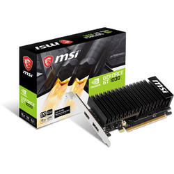 MSI GeForce GT 1030 2GB GDDR4 LP OC Κάρτα Γραφικών (V809-2825R)
