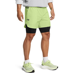 Under Armour Αθλητικό Ανδρικό Σορτς Lime 1378604-304