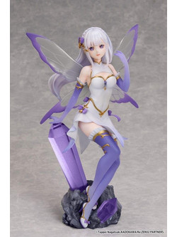 Elcoco Re Zero Starting Life in Another World Emilia Jewel Princess 24cm