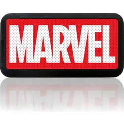 Marvel 0001 Ηχείο Bluetooth 3W με Ραδιόφωνο Μαύρο Κόκκινο