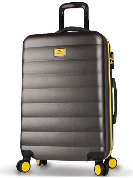 My Valise 853MYV5571 Βαλίτσα Μεσαία 65x42x28cm με 4 Ρόδες Μαύρη