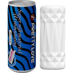 Pretty Love 3D Stimulator Can Model 2 Pocket Sleeve Αυνανιστήρι Blue
