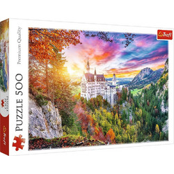 Puzzle Trefl Castle Neuschwanstein Germany 500 Κομμάτια