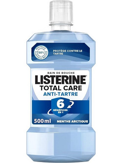 Listerine Total Care Anti - Tartre Στοματικό Διάλυμα κατά της Πλάκας 500ml