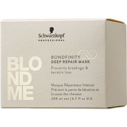 Schwarzkopf Blondme Bondfinity Deep Repair Μάσκα Μαλλιών για Επανόρθωση για Βαμμένα Μαλλιά 200ml
