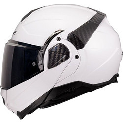 LS2 FF910 Advant II Gloss White Κράνος Μηχανής Flip-Up 1750gr