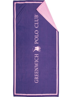 Greenwich Polo Club 4029 Πετσέτα Θαλάσσης Microfiber Μωβ 80x170cm