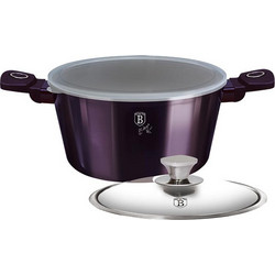 Berlinger Haus Purple Eclipse Collection Κατσαρόλα Αλουμινίου Επίστρωση Μαρμάρου 24cm 4.1lt
