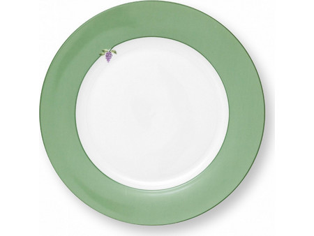 Pip Studio Lily Lotus Green Πιάτο Ρηχό Πορσελάνης 26.5cm 51001500