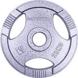 Insportline Δίσκος Ολυμπιακού Τύπου Μεταλλικός 25kg Φ50mm