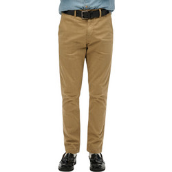 Superdry Ανδρικό Παντελόνι Chino Ελαστικό Κανονική Εφαρμογή Ταμπά M7011135A-D8S