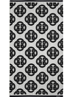 Gant Πετσέτα Θαλάσσης Μαύρη 100x180cm 3GH852014211-G0005