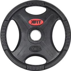 X-Fit Lux Δίσκος Ολυμπιακού Τύπου Πλαστικοποιημένος 20kg Φ50mm