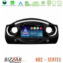 Bizzar U-ND2-MN1521 Ηχοσύστημα Αυτοκινήτου με Οθόνη Αφής & GPS
