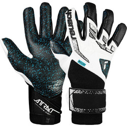 Reusch Attrakt Freegel Fusion Goaliator Γάντια Τερματοφύλακα Λευκά Μαύρα 5570995-1125