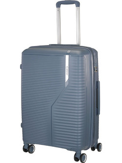 Xplorer 172 Βαλίτσα Μεσαία 65x42x27cm με 4 Ρόδες Γκρι