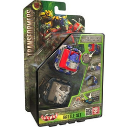 Boti Battle Cubes Battle Set Transformers Optimus Prime vs Scourge