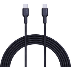Aukey CB-NCC1 Braided USB-C to USB-C 1m Black 689323785360