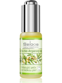 Saloos Cold Pressed Βιολογικό Αντιγηραντικό Λάδι Προσώπου για Λάμψη με Argan 20ml