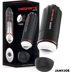Jamyjob Megabite Pocket Mouth Αυνανιστήρι με Δόνηση