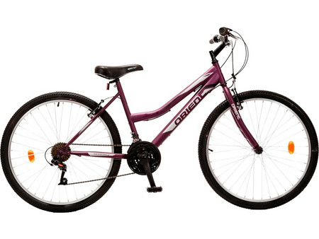 Orient Bikes Comfort 2022 Γυναικείο Mountain Bike 26" Αλουμινίου με 21 Ταχύτητες Μωβ