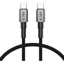 Tech-Protect Ultraboost DNA Braided USB-C to USB-C 100W 0.5m Black 5906302380817