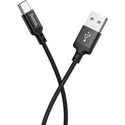 Hoco X89 Braided USB-A to USB-C 1m Black 6931474784360