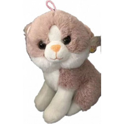 Doly Toys Γάτα με Νιαούρισμα Ροζ 18cm