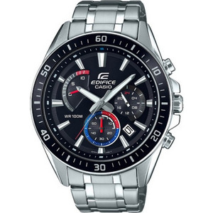 Casio Edifice Ανδρικό Ρολόι Χρονογράφος με Ασημί Μεταλλικό Μπρασελέ EFR-552D-1A3VUDF Casio Edifice Ανδρικό Ρολόι Χρονογράφος με Ασημί Μεταλλικό Μπρασελέ EFR-552D-1A3VUDF