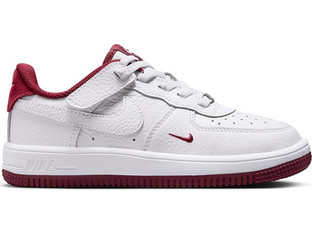 Nike Air Force 1 Παιδικά Sneakers Λευκά Μπορντό HF5510-100