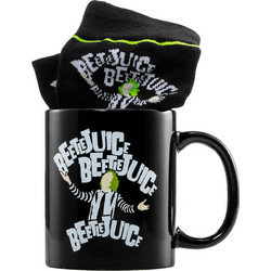 Pyramid Beetlejuice Mug & Socks Set