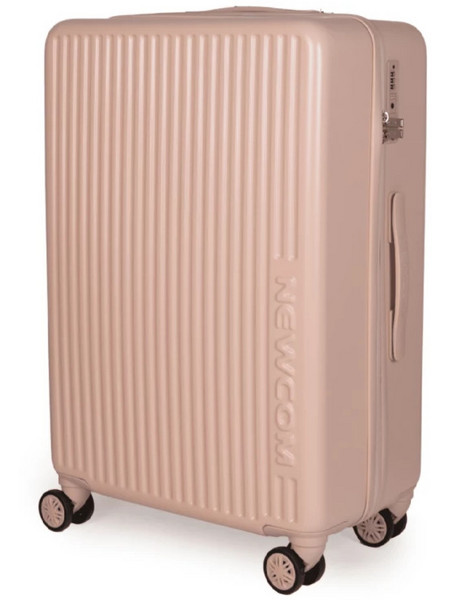 Newcom N1490/70 Βαλίτσα Μεγάλη 79x54x31cm με 4 Ρόδες Ροζ