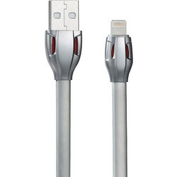 Remax Flat USB-A to Lightning Cable 1m Grey 6954851271031