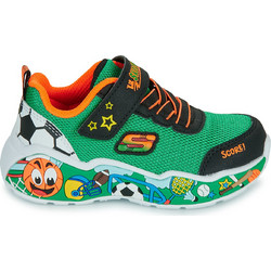 Skechers Play Scene Παιδικά Sneakers Πράσινα Πορτοκαλί 407312N-GRMT
