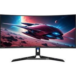 Lenovo Legion R34w-30 Ultrawide VA HDR Curved Gaming Monitor 34" 3440x1440 QHD 180Hz 5ms