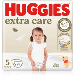 Huggies Extra Care Πάνες No5 11-25kg 28τμχ