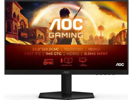 AOC 24G42E IPS HDR Gaming Monitor 23.8" 1920x1080 FHD 180Hz 0.5ms