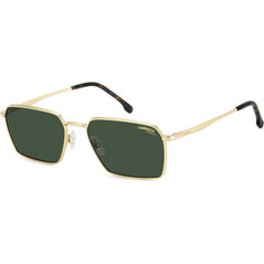 Carrera CA356S 8SOQT Ανδρικά Γυαλιά Ηλίου Τετράγωνα Μεταλλικά Χρυσά με Μαύρο Φακό