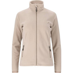 Whistler Γυναικεία Ζακέτα Fleece Μακριά με Φερμουάρ Εκρού W211201-1136