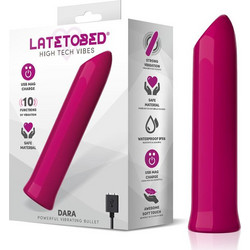 LateToBed Dara Δονητής Bullet 10cm Ροζ