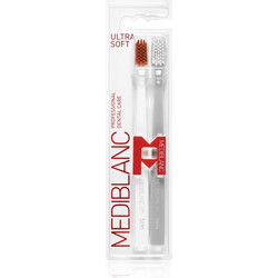 Mediblanc 5490 Ultra Soft Οδοντόβουρτσες 2τμχ Λευκή Γκρι